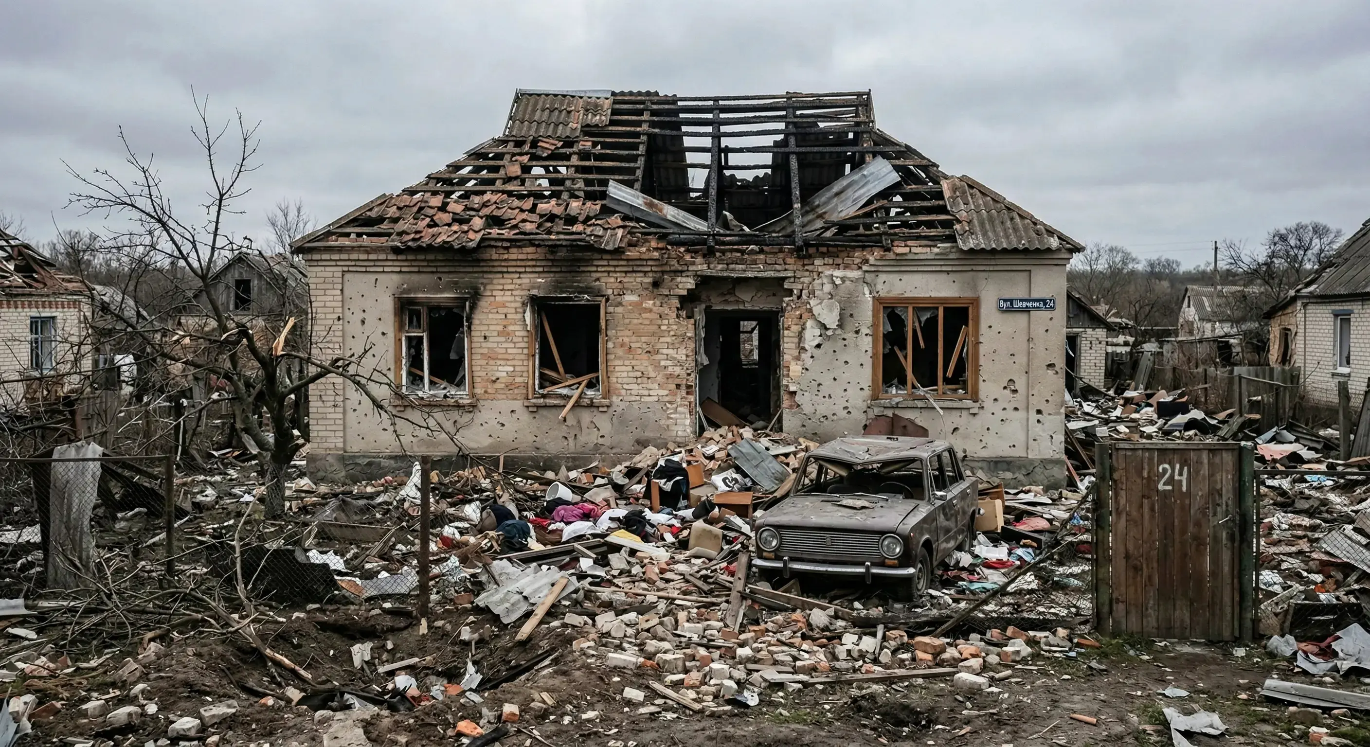 Зруйнований інтер'єр